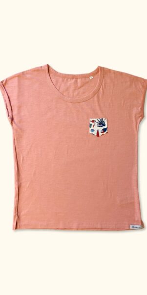 T-shirt rosa Deep Sea