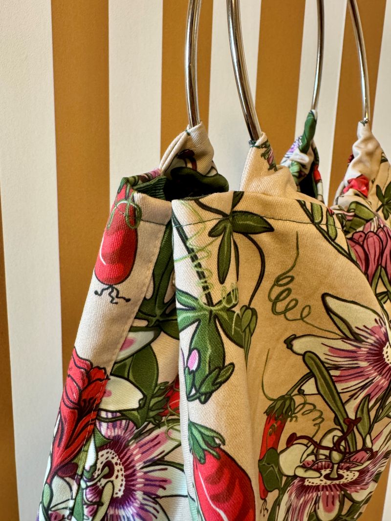 Borsa a mano passiflora - immagine 3