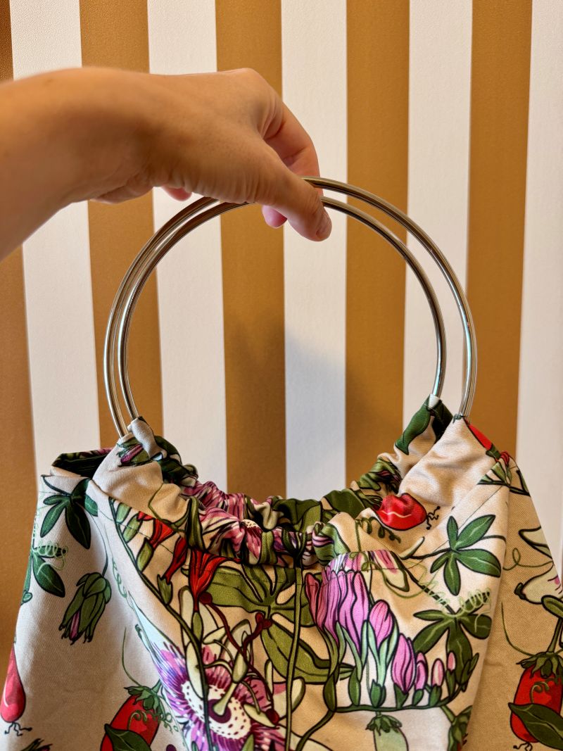 Borsa a mano passiflora - immagine 4